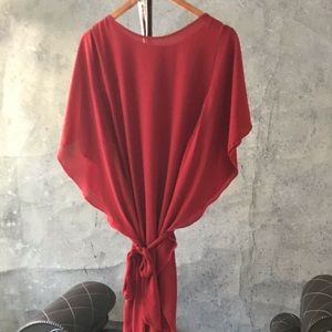 Red Goddess Tunic